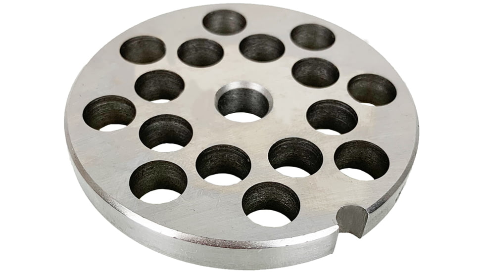 LEM Products #10/12 Grinder Plate - 3/8in Hole Size, Salvinox SS, 047SS-SAL