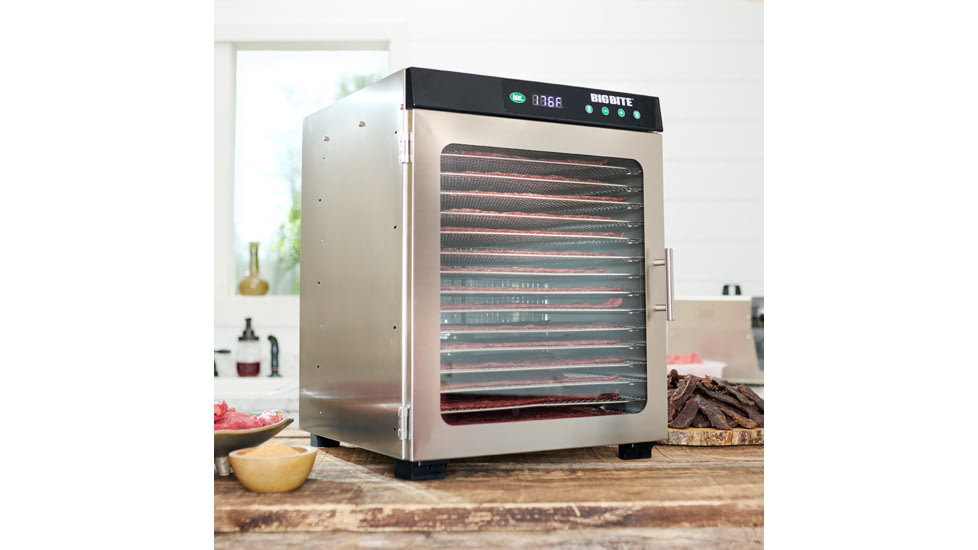 LEM Products 16 Tray Stainless Steel Dehydrator, 1732