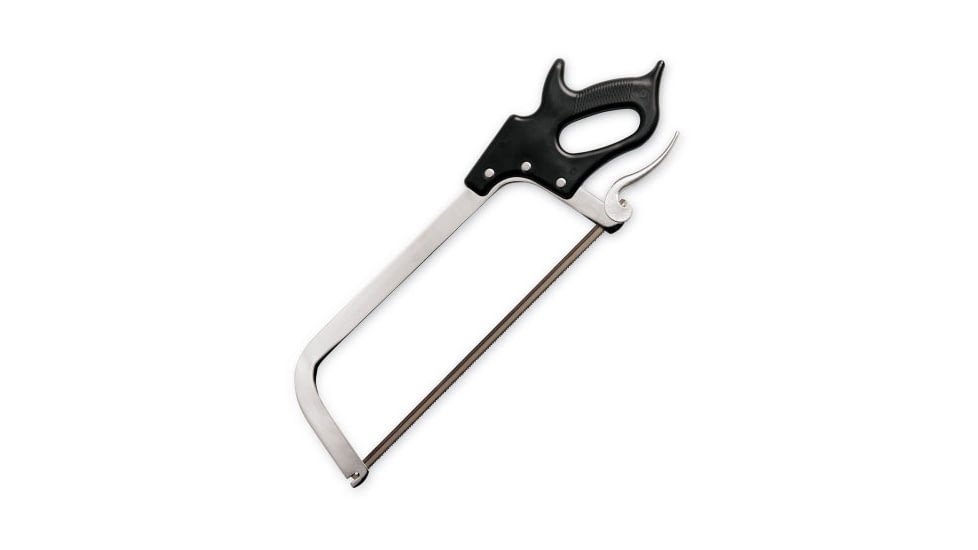 LEM Products 16in Meat Saw, Black Handle w/ tightening cam, Nickel Blade, 640