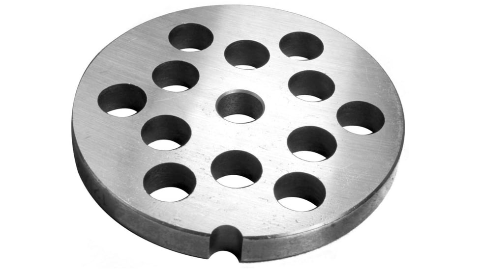 LEM Products #20/22 Grinder Plate - 1/2in Hole Size, Salvinox SS, 478SS-SAL
