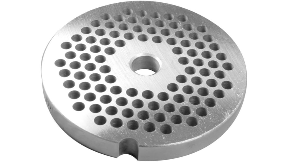 LEM Products #20/22 Grinder Plate - 3/16in Hole Size, Salvinox SS, 049SS-SAL
