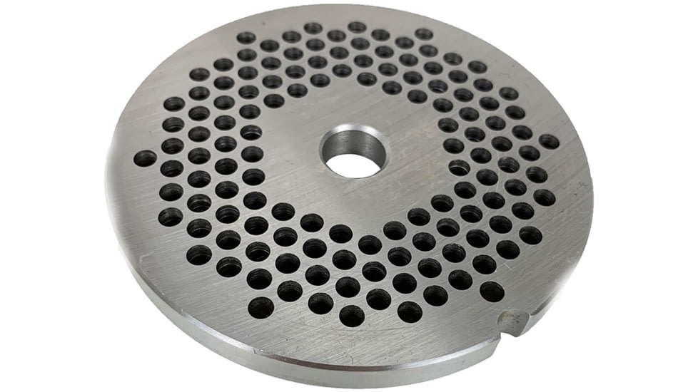 LEM Products #32 Grinder Plate - 3/16in Hole Size, Stainless, 052SS