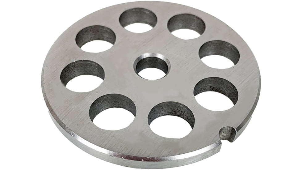 LEM Products #8 Grinder Plate - 1/2in Hole Size, Stainless, 474SS