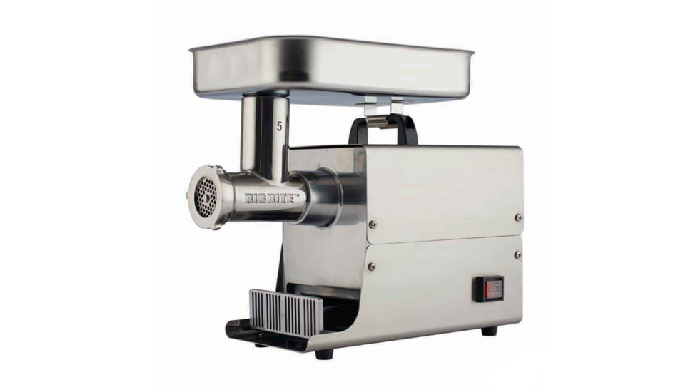 LEM Products Big Bite #5 0.35HP Stainless Steel Electric Grinder, Stainless, 17771