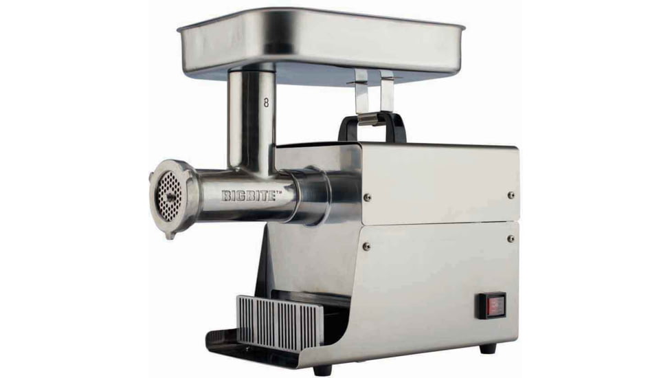 LEM Products Big Bite #8 0.5HP Stainless Steel Electric Grinder, Stainless, 17791