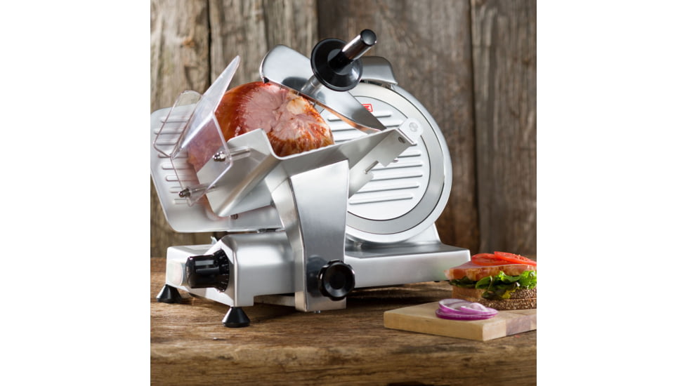 LEM Products Big Bite 8.5in Commercial Slicer, Stainless, 1185