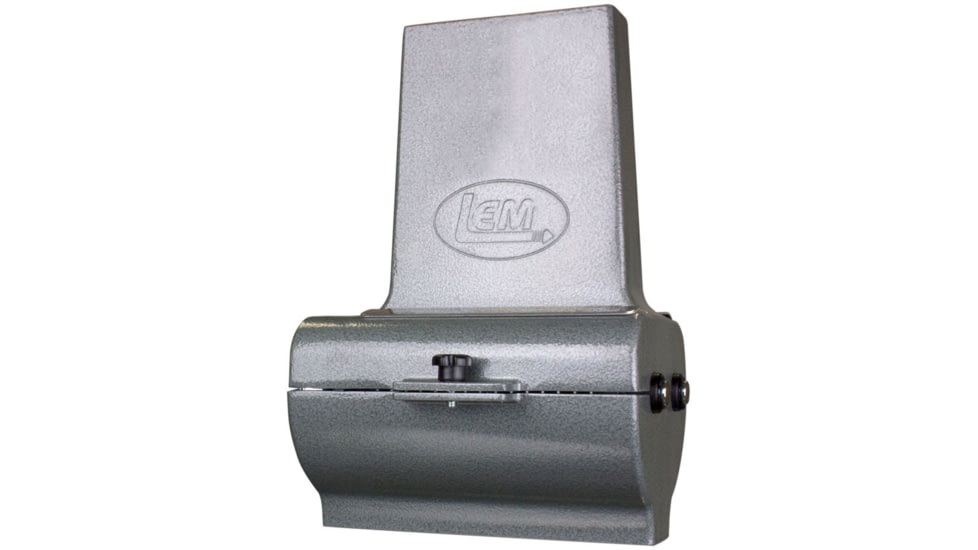 LEM Products Big Bite Electric 2 in 1 Jerky Slicer/Tenderizer, Stainless Steel, 602TJ