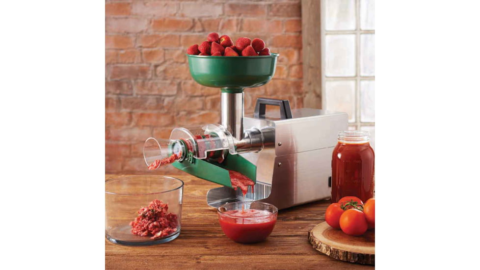 LEM Products Big Bite Juicer Attachment, White/Stainless, 1227