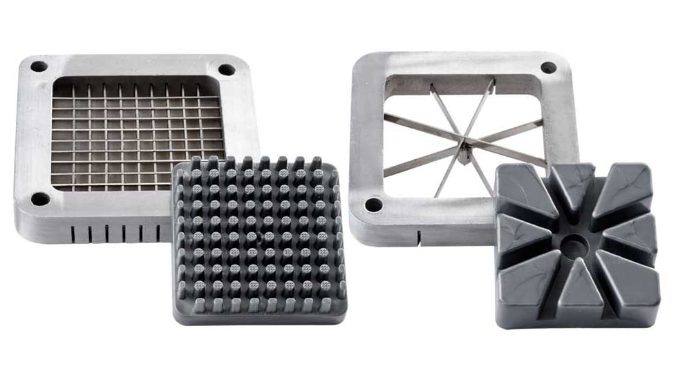 LEM Products Commercial-Quality French Fry Cutter Blades and Plates - Wedge and Shoestring, Stainless, 825PK