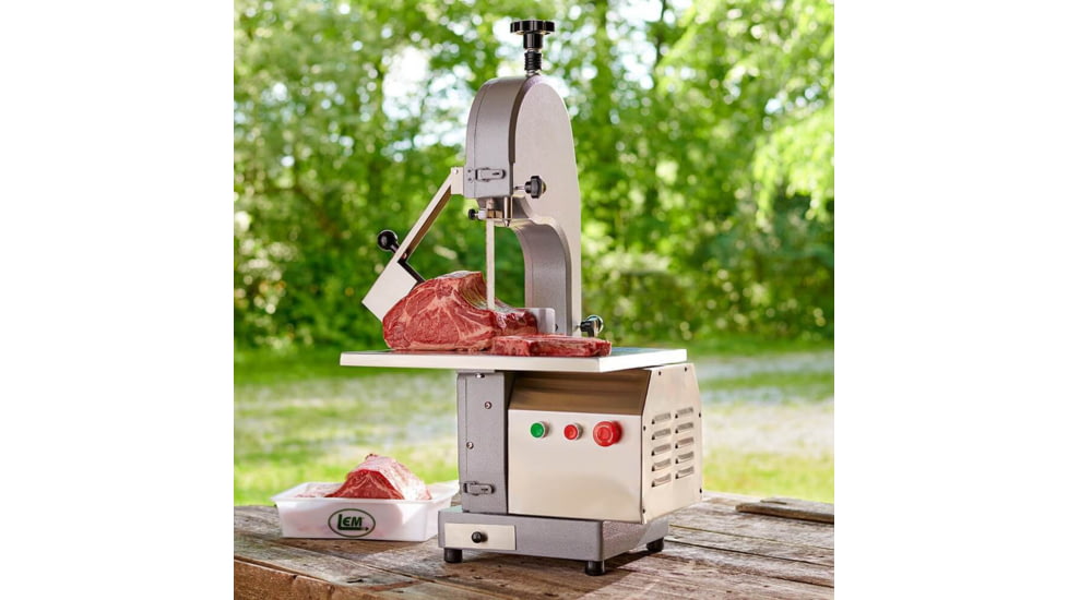 LEM Products Electric Tabletop Meat Saw, 17.35x18.7x37.60in, 1561