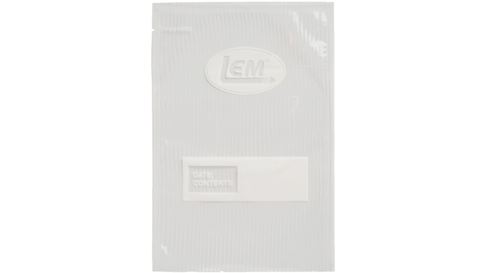 LEM Products MaxVac Gallon Vacuum Bags 11x16in, 28 Count, Clear, 1388