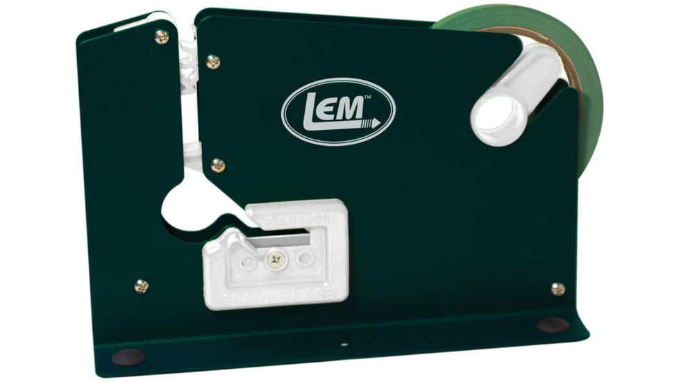 LEM Products Poly Bag Tape Machine w/ Tape, Black, 43
