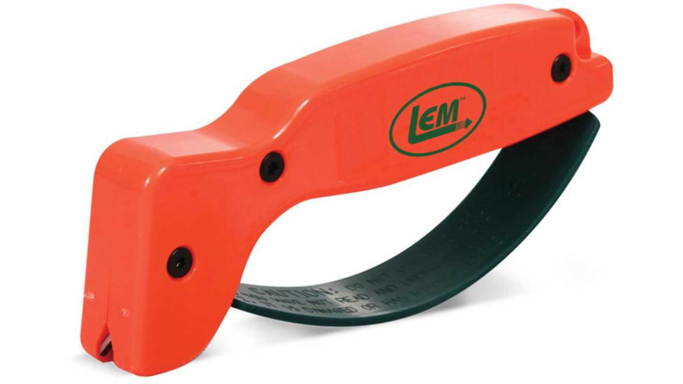 LEM Products Take Anywhere Knife Sharpener, Orange, 984