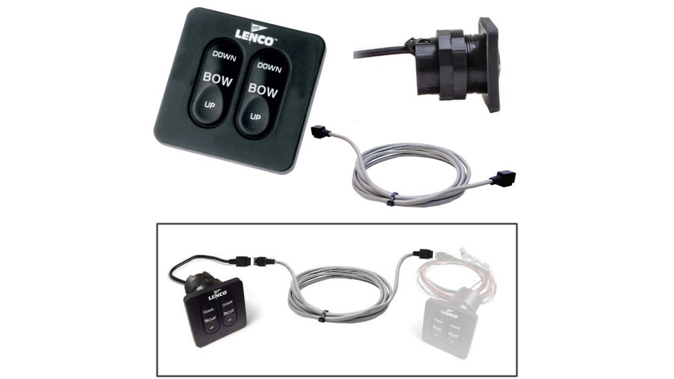 Lenco Marine Flybridge Kit f/Standard Key Pad f/All-In-One Integrated Tactile Switch - 50' 62868