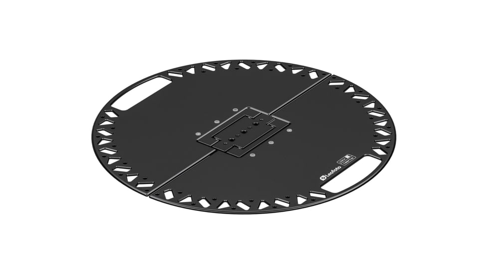 Leofoto LCH-4 Multi-Functional Folding Tray, Arca, 1/4, 3/8, Black, LCH-4