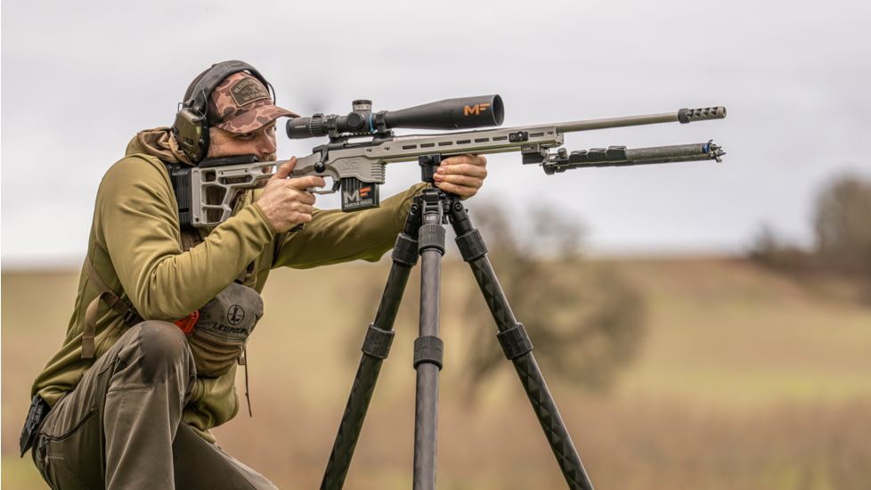 Leofoto Juggernaut S3 3-Section Inverted Precision Shooting Tripod Kit