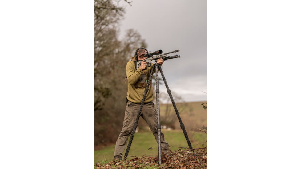 Leofoto Juggernaut S3 3-Section Inverted Precision Shooting Tripod Kit