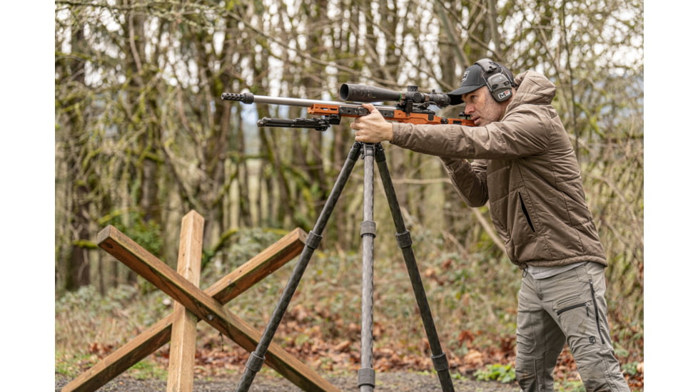 Leofoto Juggernaut S3 3-Section Inverted Precision Shooting Tripod Kit