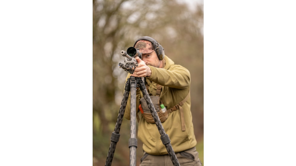 Leofoto Juggernaut S3 3-Section Inverted Precision Shooting Tripod Kit