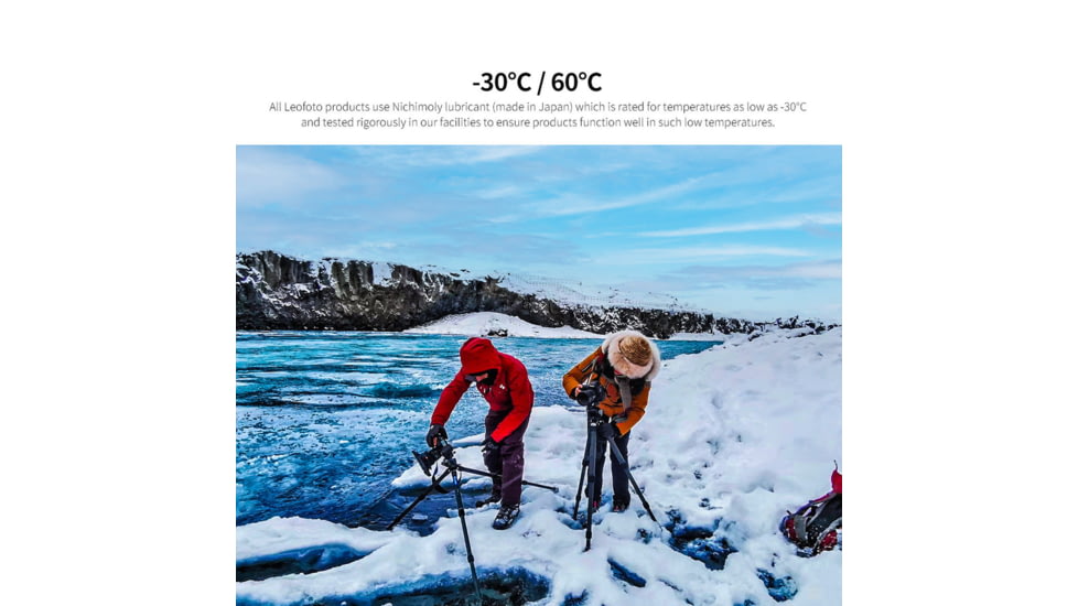 Leofoto LH-40 Series Low Profile Ball Head &amp; QR Plate, Arca, Black, LH-40