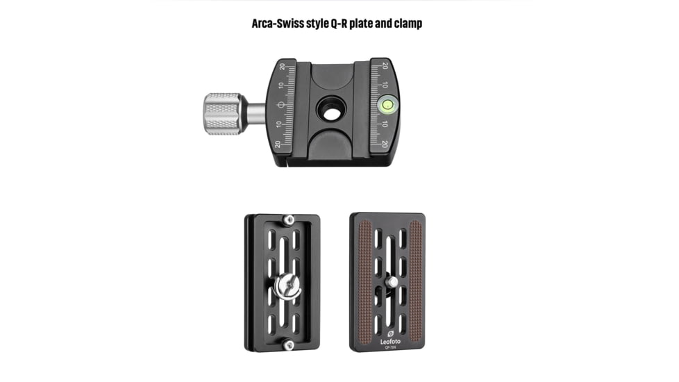 Leofoto LS-323C/LH-40LR X Version Ranger Series Tripod w/ Ballhead Set, Black, LS-323CX+LH-40LR