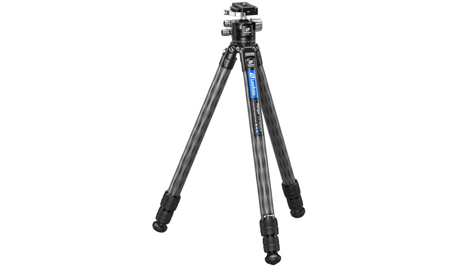 Leofoto LS-323C/LH-40LR X Version Ranger Series Tripod w/ Ballhead Set, Black, LS-323CX+LH-40LR