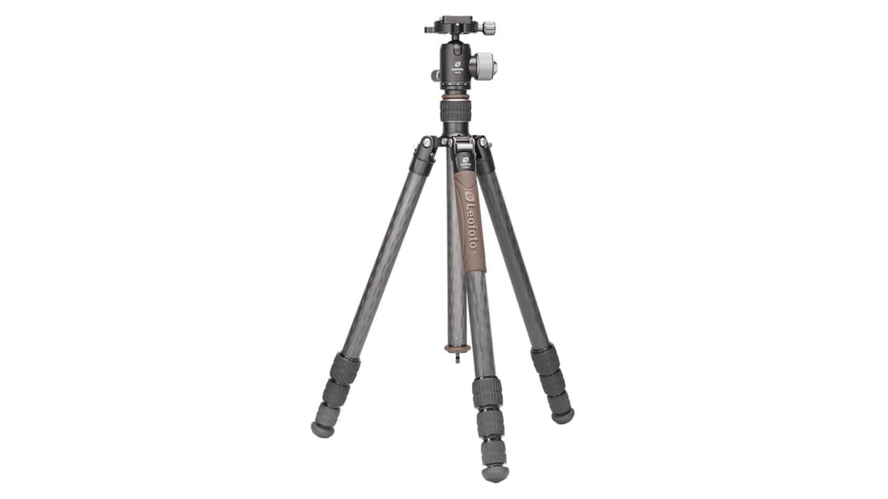 Leofoto LX-254CT/XB-32 Reversible Travel Tripod w/ Ball Head Set, Black, LX-254CT+XB-32