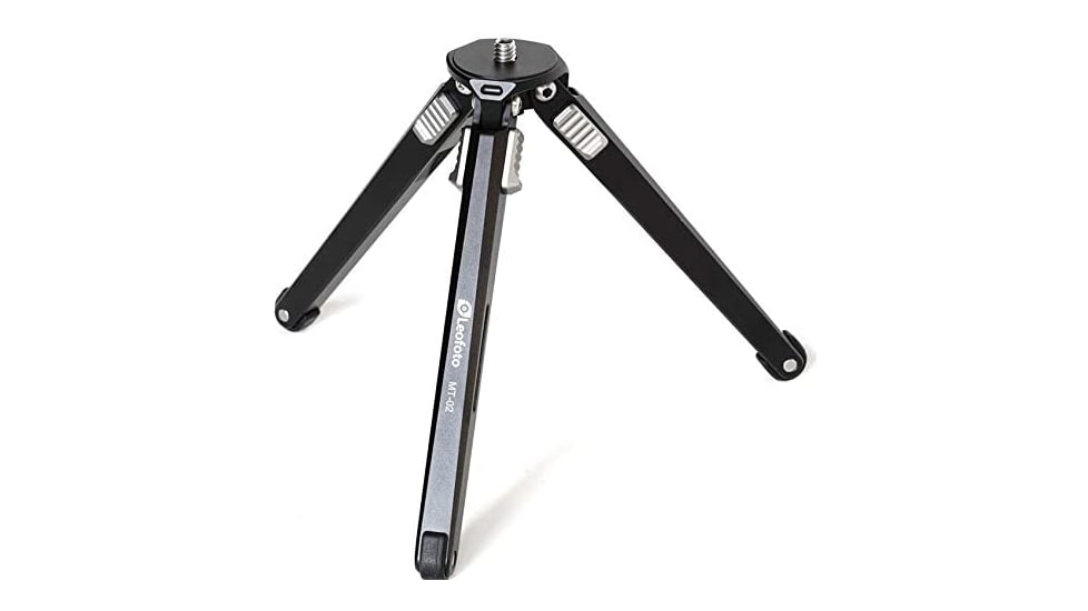 Leofoto MT-02 Aluminum Mini Table Top Tripod, Black, MT-02