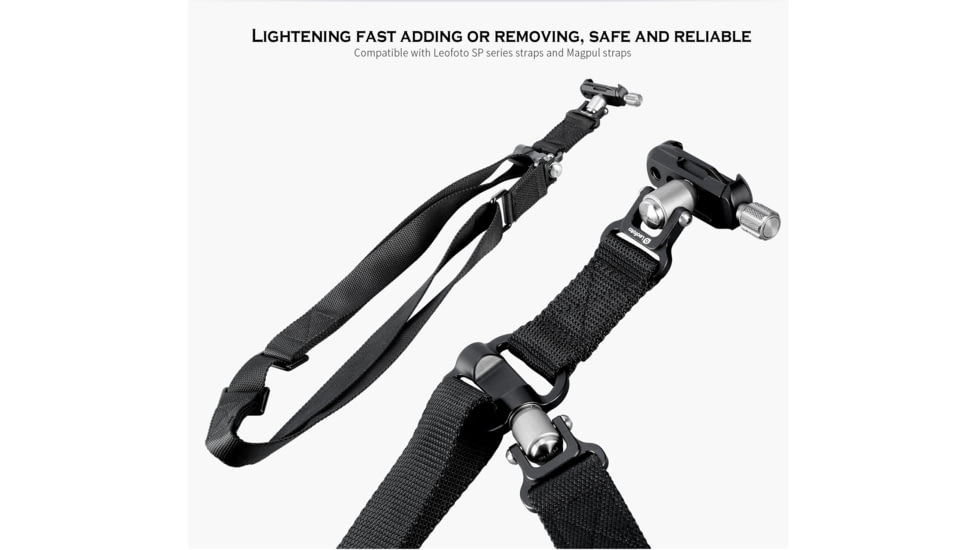 Leofoto SP-01 QD Strap, Black, SP-01