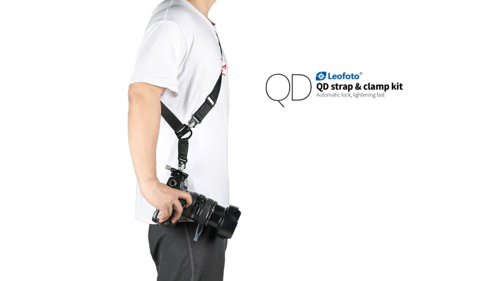 Leofoto SP-01 QD Strap, Black, SP-01