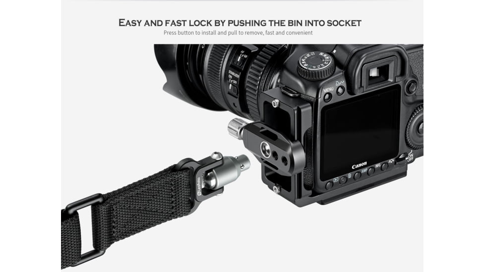 Leofoto SP-01 QD Strap, Black, SP-01