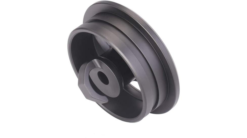 Leofoto TP-75 3/8 Flat Top Plate Adapter for 75mm Bowl, Black, TP-75