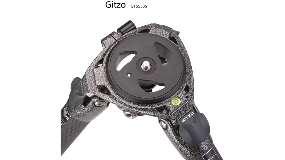 Leofoto TP-75 3/8 Flat Top Plate Adapter for 75mm Bowl, Black, TP-75