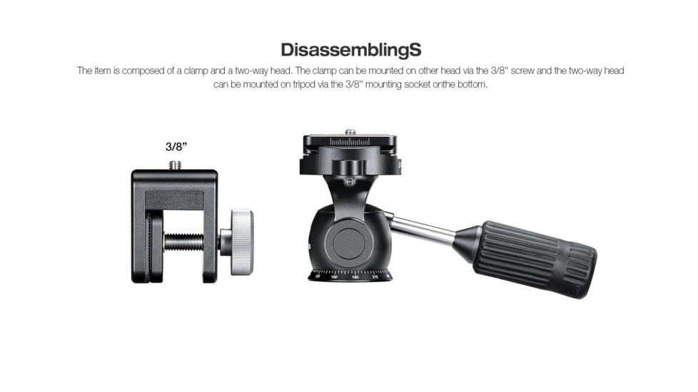 Leofoto WN-01/SW-01 Car Window Clamp Kit, Windows Mounting Head for Binoculars/ Lens and Camera, Black, WN-01+SW-01
