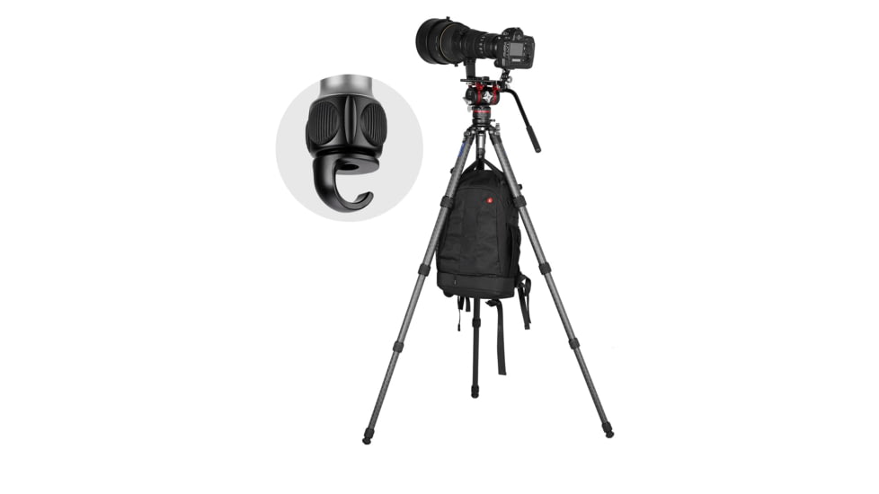 Leofoto YB-75LP Leveling Base w/ Handle for 75mm Bowl - 3/8, Black, YB-75LP