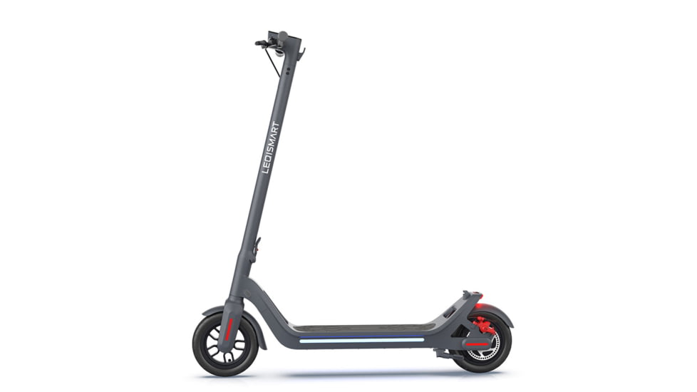 LEQI Smart Electric Scooter, Black, Medium, A8-BLACK