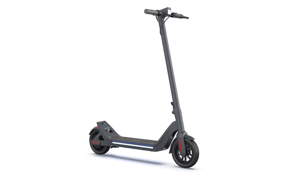 LEQI Smart Electric Scooter, Black, Medium, A8-BLACK