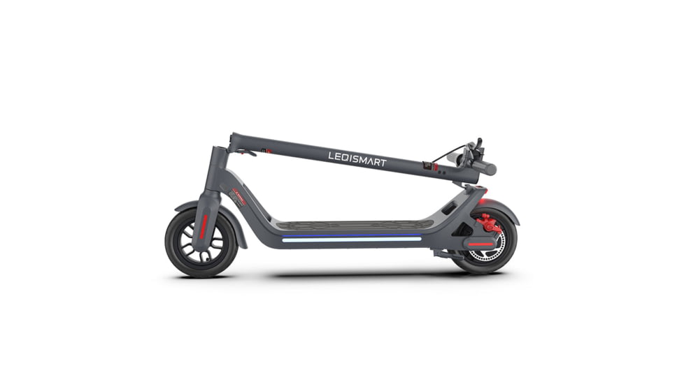 LEQI Smart Electric Scooter, Black, Medium, A8-BLACK