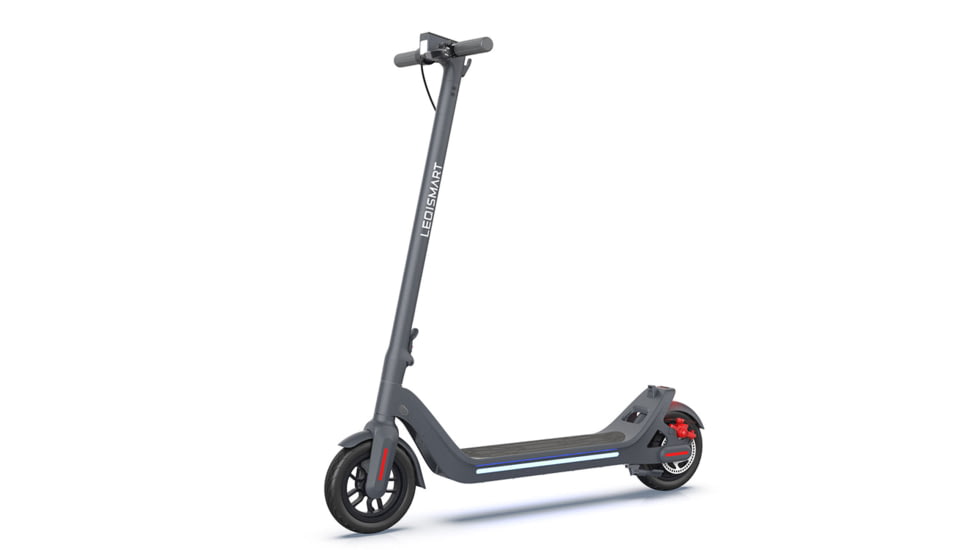 LEQI Smart Electric Scooter, Black, Medium, A8-BLACK