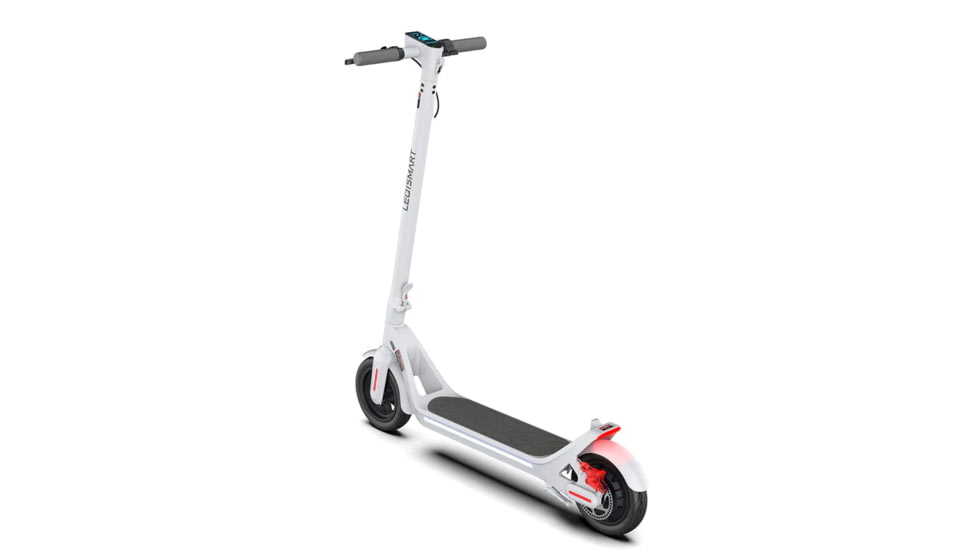LEQI Smart Electric Scooter, White, Medium, A8-WHITE