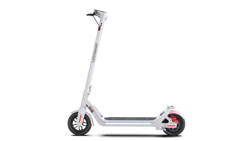 LEQI Smart Electric Scooter, White, Medium, A8-WHITE