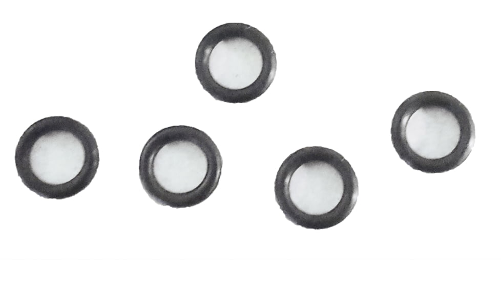 Lethal Weapon Lure Co 10-pack of Replacement O-Rings, black, LWT1a