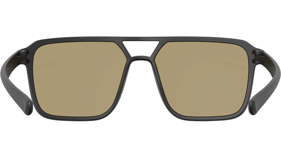 Leupold Bridger Sunglasses, Matte Black Frame, Bronze Mirror Lens, 182675