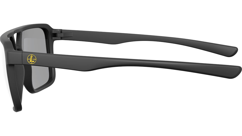 Leupold Bridger Sunglasses, Matte Black Frame, Shadow Gray Flash Lens, 182672