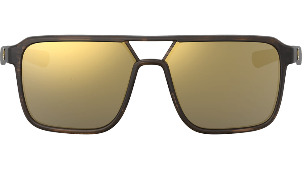 Leupold Bridger Sunglasses, Matte Tortoise Frame, Bronze Mirror Lens, 182673