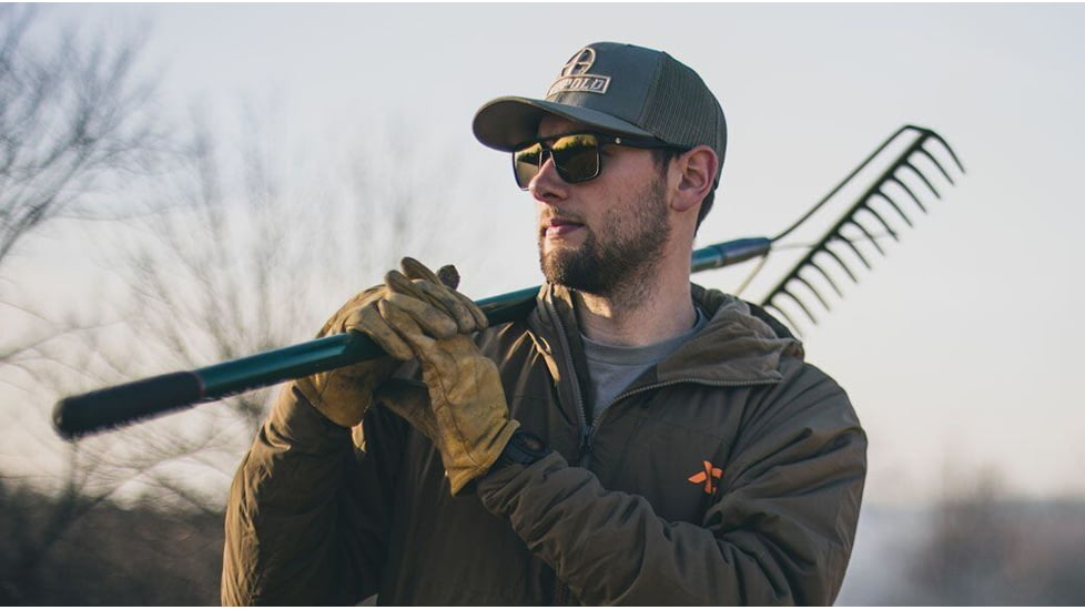 Leupold Bridger Sunglasses, Matte Tortoise Frame, Bronze Mirror Lens, 182673