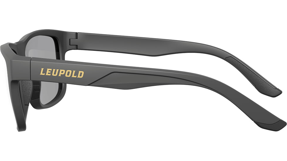 Leupold Katmai Sunglasses Dark Gray Frame, Shadow Gray Flash Lens, 182676