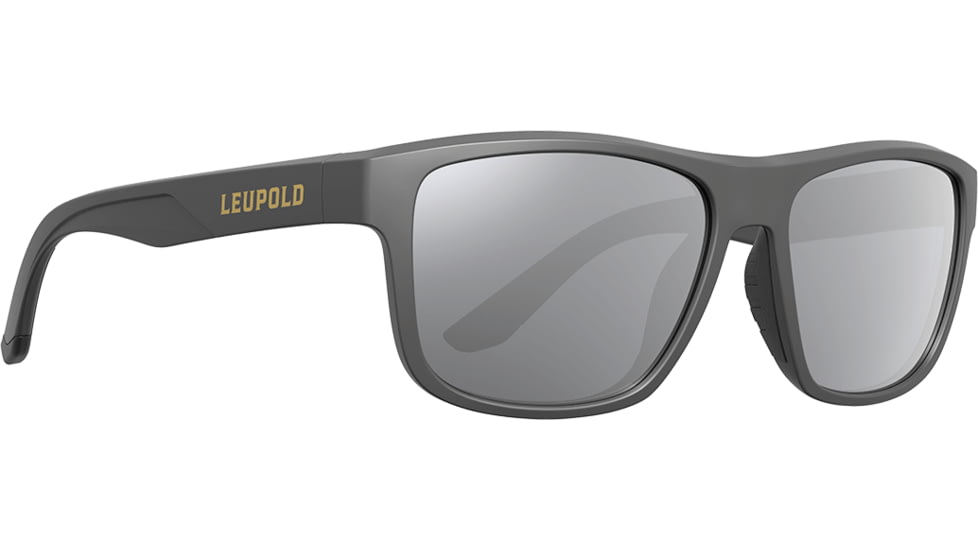 Leupold Katmai Sunglasses Dark Gray Frame, Shadow Gray Flash Lens, 182676