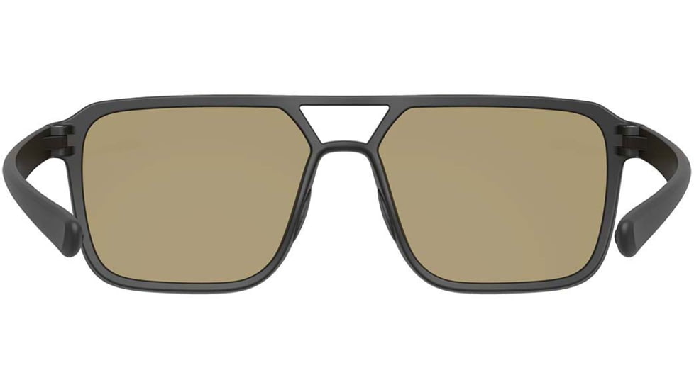 Leupold Bridger Sunglasses, Matte Black Frame, Blue Mirror Lens, 186748
