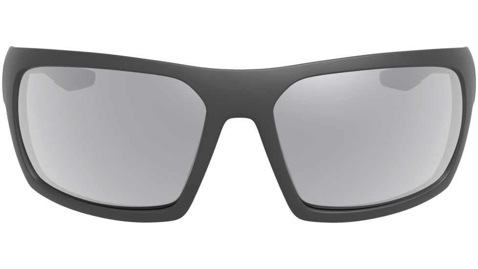 Leupold Packout Mens Sunglasses, Matte Black Frame, Square Shadow Gray Flash Lens, Polarized, Regular, 179096